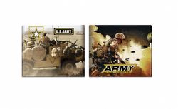 Cartera Impresa Army  Barbaric