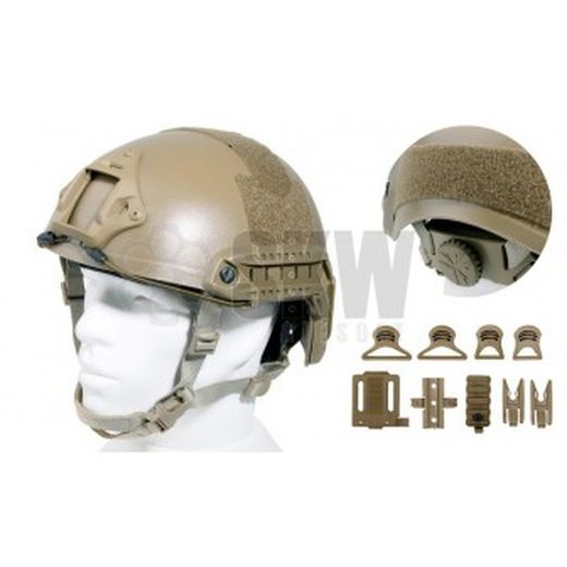 Casco Fast Mh Coyote Ajustable Emerson