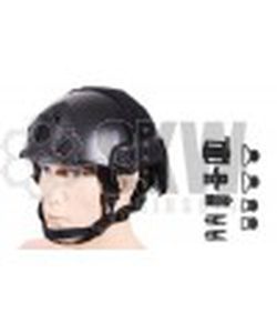 Casco Fast Mh Negro Ajustable Emerson