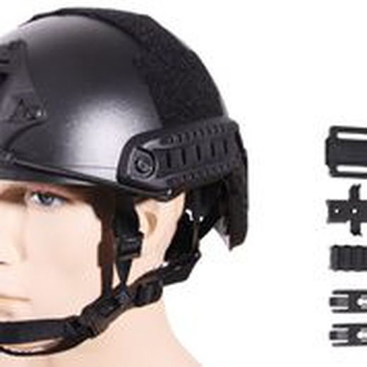 Casco Fast Mh Negro Ajustable Emerson