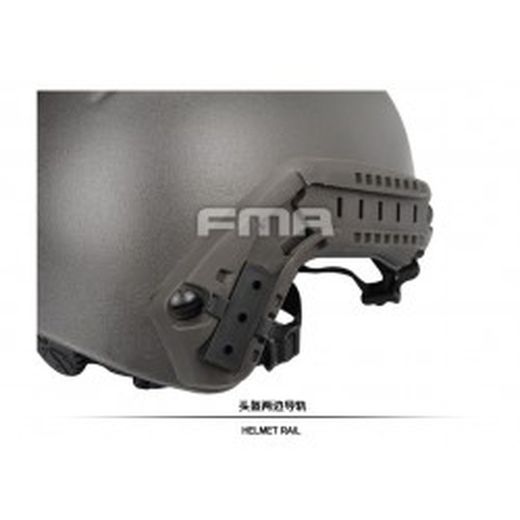 Casco Táctico de Ajuste Rápido Fma Talla L/Xl Gris