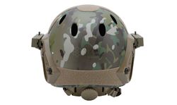 Casco Tipo Fast y Mascara Multicam Delta Tactics