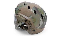 Casco Tipo Fast y Mascara Multicam Delta Tactics
