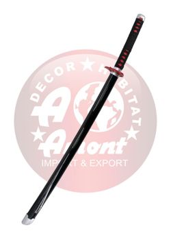 Katana Bambú con LED Kamado Tanjirou Kimetsu no Yaiba Demon Slayer