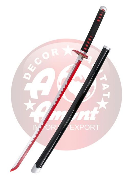 Katana Bambú con LED Kamado Tanjirou Kimetsu no Yaiba Demon Slayer