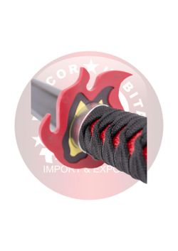 Katana Bambú con LED Kamado Tanjirou Kimetsu no Yaiba Demon Slayer