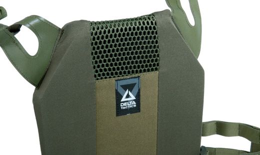 Chaleco Plate Carrier Corte Laser Od V18 + 2 Placas de Protección Dummy