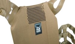 Chaleco Plate Carrier Corte Laser Tan V18 + 2 Placas de Protección Dummy