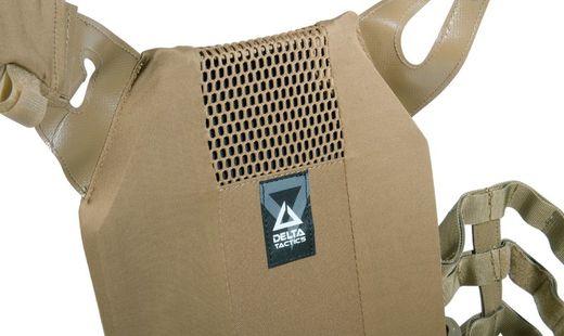 Chaleco Plate Carrier Corte Laser Tan V18 + 2 Placas de Protección Dummy