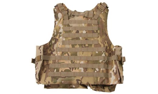 Chaleco Plate Carrier Multicam Delta Tactics V07