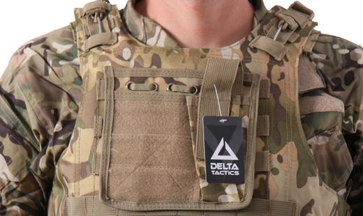 Chaleco Plate Carrier Multicam Delta Tactics V07