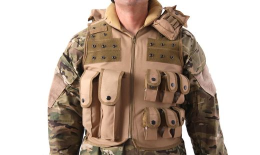 Chaleco Táctico Swat Tan V15 Delta Tactics