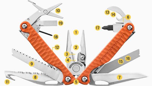 Charge®+ G10 Rojo Leatherman