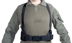 Cinturón Molle Con Tirantes Negro