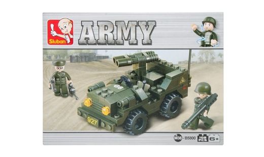 Coche de Combate 102 Pcs Sluban