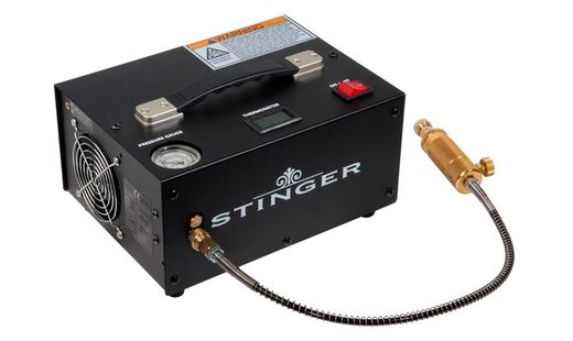 Compresor Portátil Pcp 12V/220V Stinger