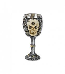 Copa Decoración Calavera