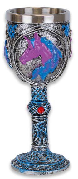 Copa Resina Fantasía Unicornio