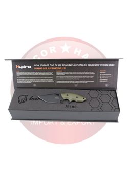 Cuchillo Alano HK-18-BLGR Hydra knives