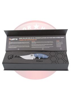 Cuchillo Alano mango azul HK-18-SABL Hydra knives