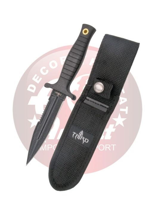 Cuchillo táctico botero con sierra Third