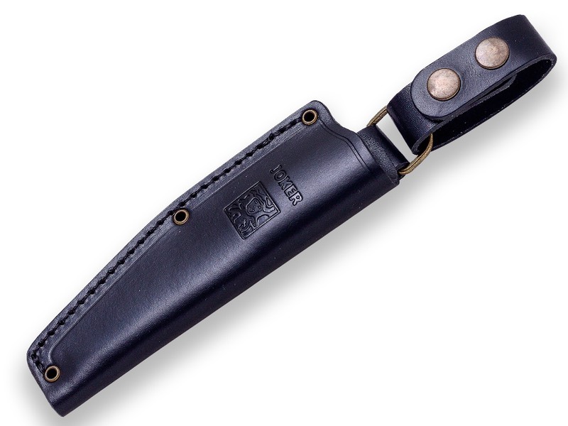 Cuchillo Joker Erizo TS1. Cuchillo de caza bushcraft de acero böhler N695 y  puño de canvas