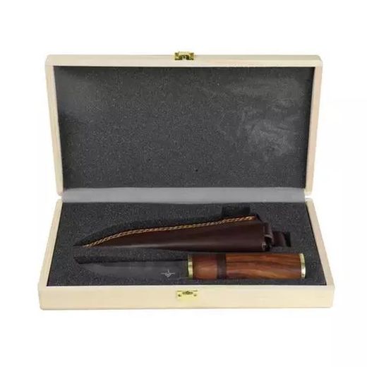 Cuchillo Damasquinado Petri Puukko Njord