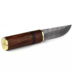 Cuchillo Damasquinado Petri Puukko Njord