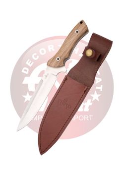 Cuchillo de caza madera zebrano Third