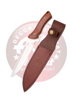Cuchillo de caza mango pakkawood Third
