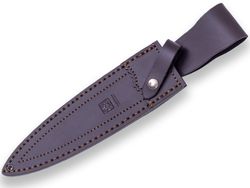Cuchillo de Remate Joker Colmillo Con Puño En Madera de Olivo