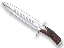 Cuchillo de Remate Coyote Puño de Ciervo Joker