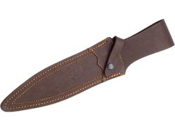 Cuchillo de Remate Joker Rehalero Con Puño de Madera Roja