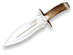 Cuchillo de Remate Joker Verraco Con Puño de Ciervo