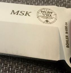Cuchillo Nieto Msk G10 Bohler Nieto