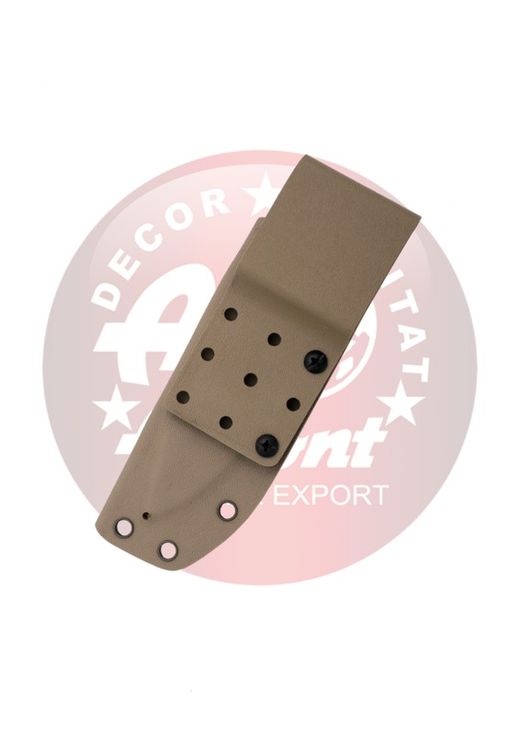 Cuchillo táctico G10 tan hoja bañada en titanio dorado Third