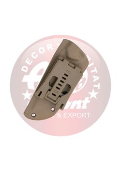 Cuchillo táctico G10 tan funda Kydex Third