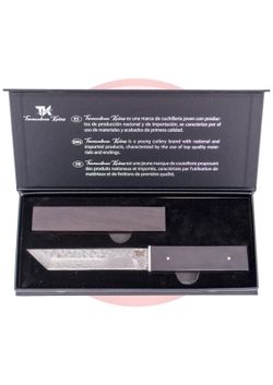 Cuchillo Tanto acero damasco Tramuntana Kinves