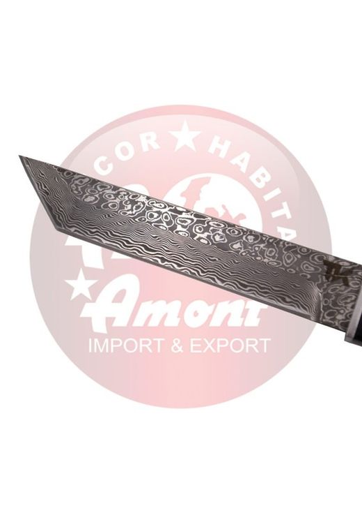 Cuchillo Tanto acero damasco Tramuntana Kinves