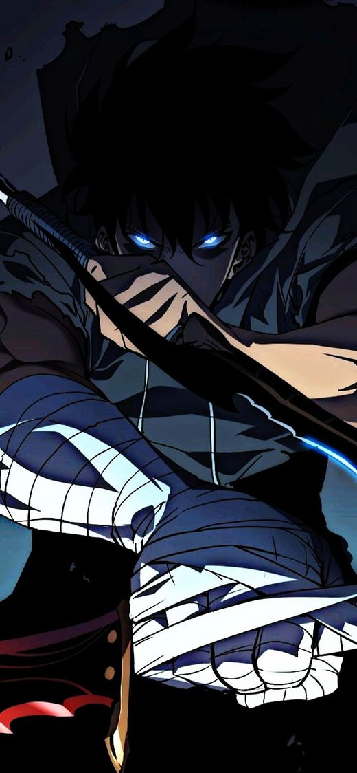 Espada de Sung Jinwoo de Solo Leveling bambú