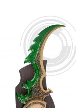 Espada Guja de Guerra de Illidan de Warcraft