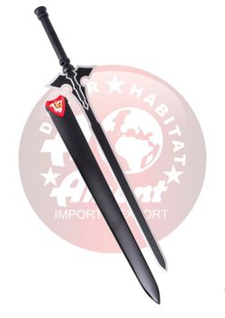 Espada Larga de Kirito de Sword Art Online Sao