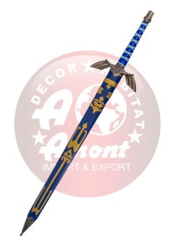 Espada Link Legend of Zelda hoja azul titanio