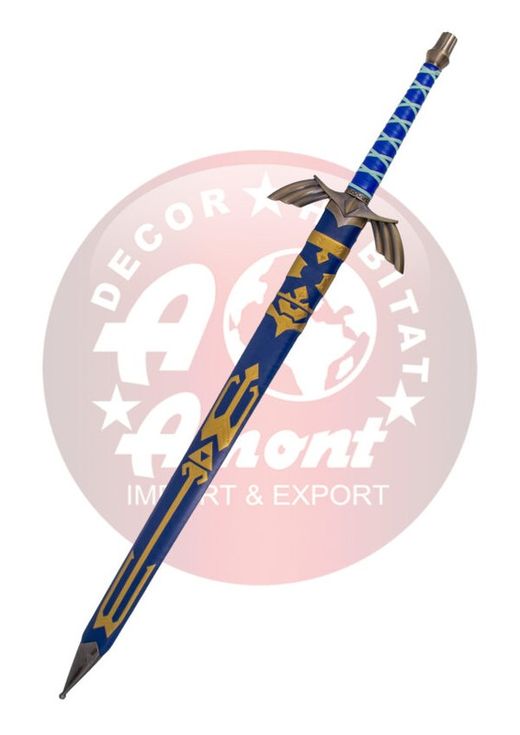 Espada Link Legend of Zelda hoja azul titanio