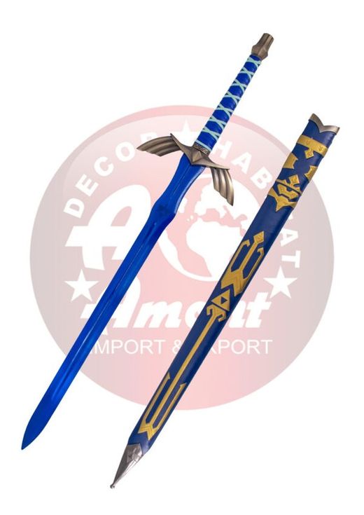 Espada Link Legend of Zelda hoja azul titanio