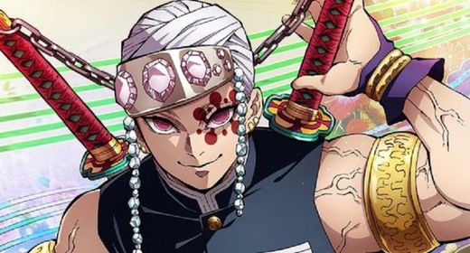 Espadas Gemelas Tengen Uzui Demon Slayer Kimetsu No Yaiba