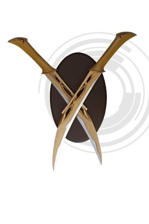 Espadas de Tauriel El Señor de Los Anillos