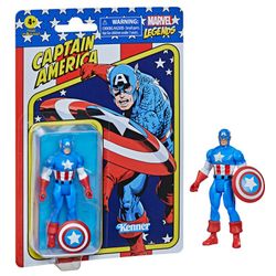 Figura Retro Capitan America Marvel