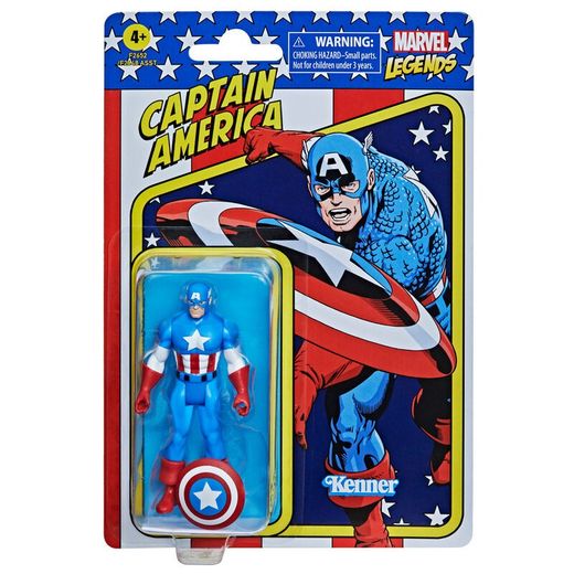 Figura Retro Capitan America Marvel
