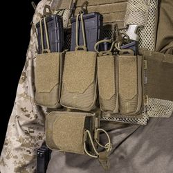 Frey M4/Ak Single Pouch With Panel Coyote